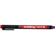 4'lü Kırmızı Edding 147s Asetat Kalemi Silgili 0.3 MM Kırmızı