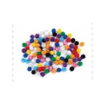 Puti 0398-4483 50'li Metalik Ponpon 20 MM