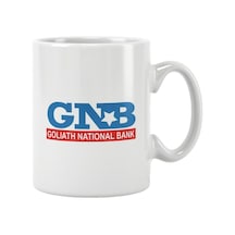 Global National Bank Gnb Hımym Barne Stinson How I Met Yolur Mother Baskılı Kupa Bardak Beyaz