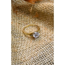 Tektaş Yüzük 14 Ayar A005326