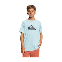Quiksilver Quıksılver Comp Logo Ss Yth Bgc0 Mavi
