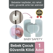 Özel Üretim Çekmece Dolap Pencere Buzdolabı Eşya Sabitleyici Bebek Çocuk Koruyucu Güvenlik Kilidi Çok Renkli