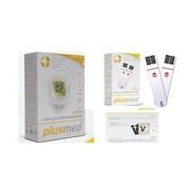 Plusmed Fasttest Kan Şekeri Ölçüm Cihazı + 50 Strip + 100 Lanset