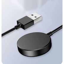 Siyah Galaxy Uyumlu Watch 4 40mm Usb Şarj Kablosu-zore