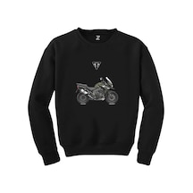 Triumph Tiger Explorer Siyah Sweatshirt Siyah