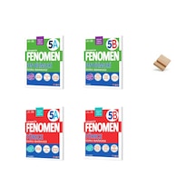 Fenomen 5. Sınıf Maarif 5a Ve 5b Fen Bilimleri + Türkçe 4lü Set Soru Bankası + Telefon Standı
