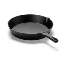 Yifomall Kamp Ve Ev Kullanımı İçin Dökme Demir Izgara Tava - 20cm Çap, Yapışmaz Yüzey Çok Renkli