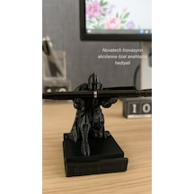 Şövalye Figürlü Kalem Tutucu Masa Üstü Organizer & Dekoratif Aksesuar