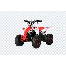 Arora Blade Elektrikli Atv 1000w 48v12ah 25 Km/h Çift Disk Fren 30-40 Km Menzil 4 Teker Elektrikli Atv Kırmızı