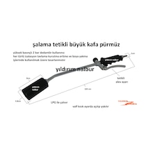 Şalama Lpg Kısa 75 Pürmüz İzolasyon Duble Duble Büyük Boy Şalama Çok Renkli