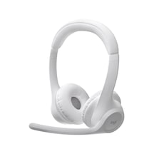 Logitech 981-001417 Zone Vibe 300 Kafabantlı Beyaz Kablosuz Mikrofonlu Kulaklık