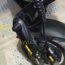 Ayyüce 3D, DUALTRON Elektrikli Scooter İçin Vida Kapağı 7 Adet Siyah