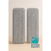 Cırtcırtlı Tablet Mop Ve Sprey Mop Uyumlu Mikrofiber Yedek Bez 2 Adet