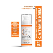 Aydınlatıcı Ve Canlandırıcı Etkili C Vitamini Krem 50 Ml