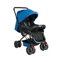 Berre Çocuk Ergonomik Katlanabilir Dayanıklı Bebek Arabası Mavi Bebek Puset