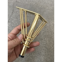 Lno Metal Gold Demir Koltuk Kanepe Ayağı 15cm
