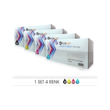 4 Adet Hp 203a Cf540/cf541/cf542/cf543 Uyumlu Toner Seti