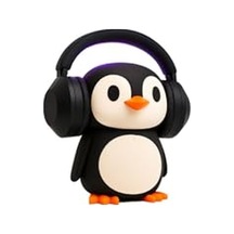 Penguen Kulaklık Standı Çok Renkli