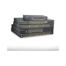 ZYXEL NEBULA GS1920-24HP V2 24P 100/1000 + 4xDUALSFP L2 YÖNETİLEBİLİR HYBRID POE SWITCH (375 WATT)