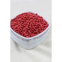 5 Mm İki Renk Karışık Turuncu İnci Boncuk 30 Gr Kolye, Bileklik, Küpe Ve Takı Yapımı