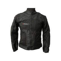 Venom Dynamic Motosiklet Ceketi 4 Mevsim Siyah Kadın