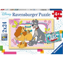 Ravensburger 2x24 Parça Puzzle Wd Favori Hayvanlar Rpk050871