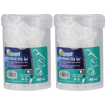 Ksmart Kürdanlı Diş İpi 2 x 40'lı