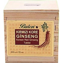 Balen Tahta Kutu Kore Ginseng