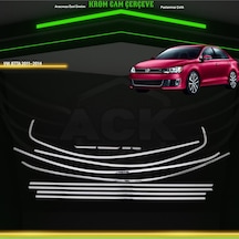Volkswagen Jetta 2011-2015 Araca Özel Cam Çerçevesi Tamtur A+