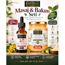 Masaj Bakım Seti Magnezyum Glukozaminli Kuyruk Yağlı Bamya Tohumlu Masaj Kremi 210 Ml + Ozonlu Kantaron Yağı 30 Ml