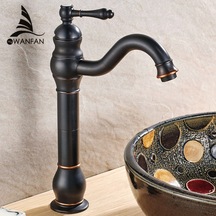 Wanfan Çanak Lavabo Uyumlu Banyo Lavabo Bataryası Siyah