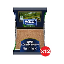 Yazar Esmer Köftelik Bulgur 12 x 1 KG