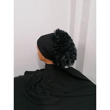 İç Bone Siyah Renk - Yasmin She - Tesettür Bone Siyah