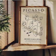 Picasso Çerçevesiz Poster, Modern Dekoratif Çerçevesiz Poster, Tablo, Picasso-2, 40 X 50