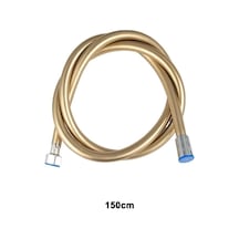 Duş Hortumu Tüm Duş Setleri İle Uyumlu 1,5 Metre Gold Altın Paslanmaz Kopmaz Kaliteli Pvc Hortum Alt Diğer