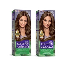 Hubrendy Tedarik Naturals Saç Boyası Büyüleyici Kahve 6/1 2x Paket