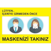Maskesiz Girilmez (448978046)