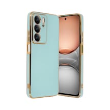 Realme C75 4g Uyumlu Kılıf Volet Silikon - Açık Yeşil