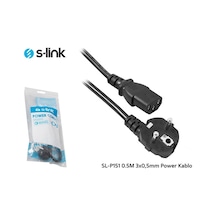 S-Link Sl-P151 0.5M 3X0.5Mm Pc Power Kablo
