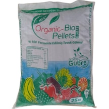 Organic-Bio Femante Edilmiş Tavuk Gübresi 25 KG