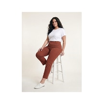 Hanezza Bilek Boy Dikişli Pantolon Tarçın - 5553126 Tarçın