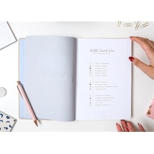 17x24 Keten Noktalı Bullet Journal Defter Koala 103 Ivory