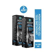 Bioder Tüy Dökücü Krem Erkek 100 Ml 2 Adet