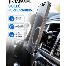 Manyetik Araç İçi Telefon Tutucu Güçlü Mıknatıslı - Lisinya
