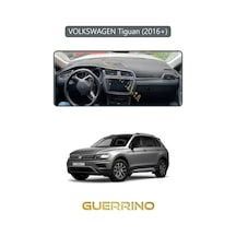 Volkswagen Tiguan 2016+ Torpido Koruma Halısı Gri Kenar
