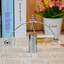 Halterci Denge Adam Çok Renkli