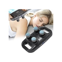 4 Başlıklı Masaj Tabancası Ergonomik Derin Doku Sırt - Boyun Masaj Aleti Ağrı - Sızı Giderici