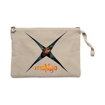 Manga 1000 Parc A Krem Clutch Astarlı Cüzdan / El Çantası