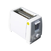 Reedark Kompakt 2 Dilimli Tost Makinesi - 6 Ayar, Çıkarılabilir Kırıntı Tepsili, 750w Hızlı Isıtma 112 Karakter Beyaz