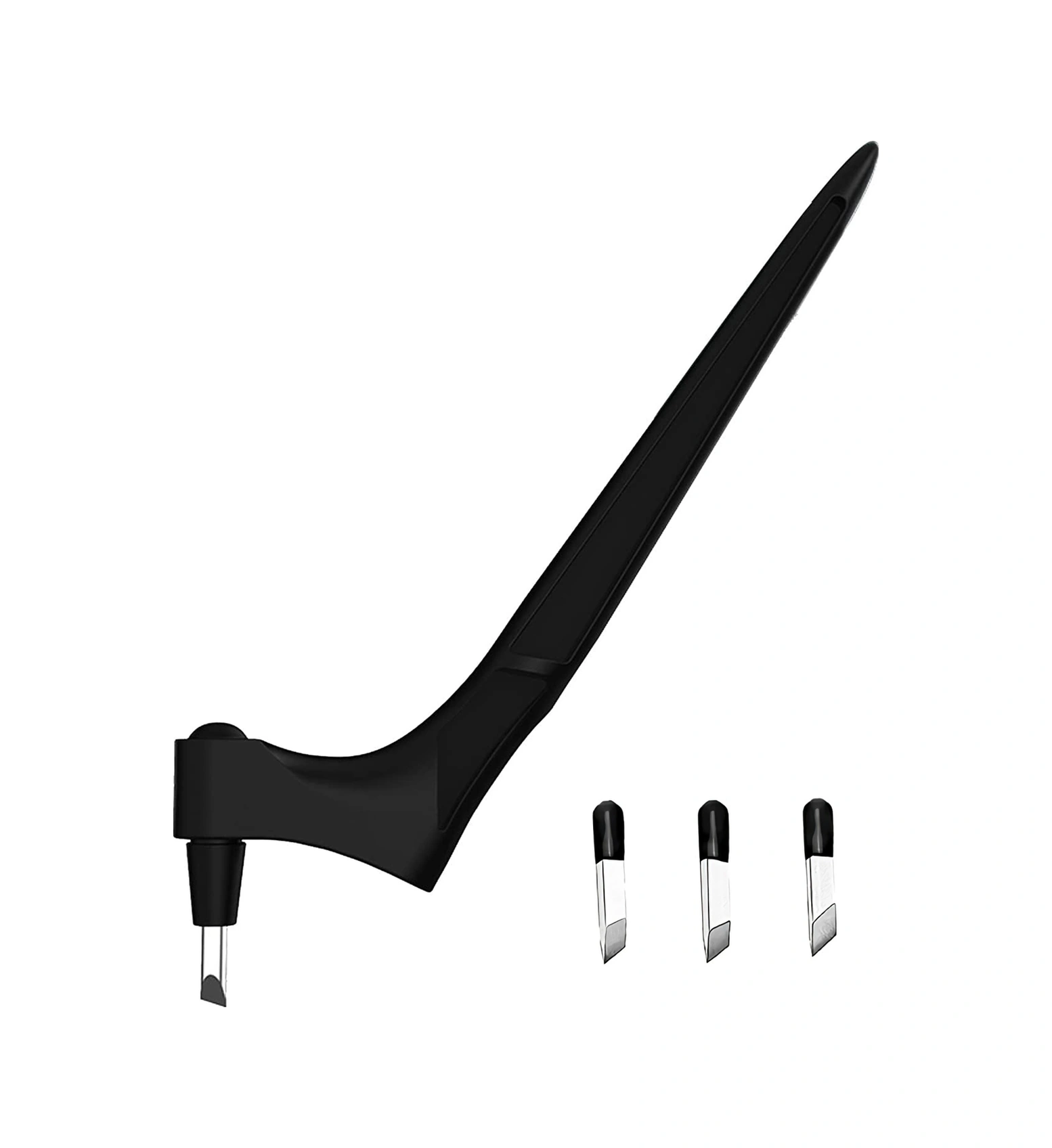 Folinda Stahl Çelik El Kesim Aleti - 360 Döner Bıçaklı, 15 /30 /45 Uçlar, Model Ve Scrapbooking Kâğıt Kesici Siyah